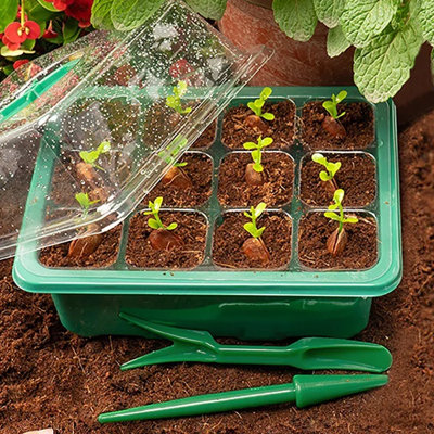 5 Pack Seed Starter Trays For Grow Light Seed Starter Kit Seed Growing Starting