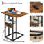 End Table with Built-In Outlets