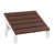 Chocolate Brown/White