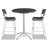 Aleksandras Round Metal Base Dining Table-2102810782-2109502068