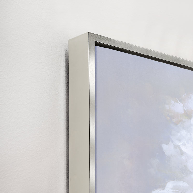 Le vase blanc II par D'Alessandro Leon - peinture sur toile
