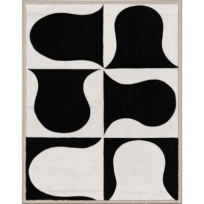 Paule Marrot " Black And White Abstract Series 2 " by Paule Marrot