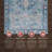 Emanuel Traditional Machine Woven Flatweave Light Blue and Blue Area Rug with Non Skid Backing -285902445