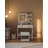 Dressing Table with Adjustable LED Lights, Rechargeable AC Socket and USB Port, Vanity Makeup with Soft Dressing Stool, 2 Drawers, Open Organisers, for Bedroom, Cloakroom