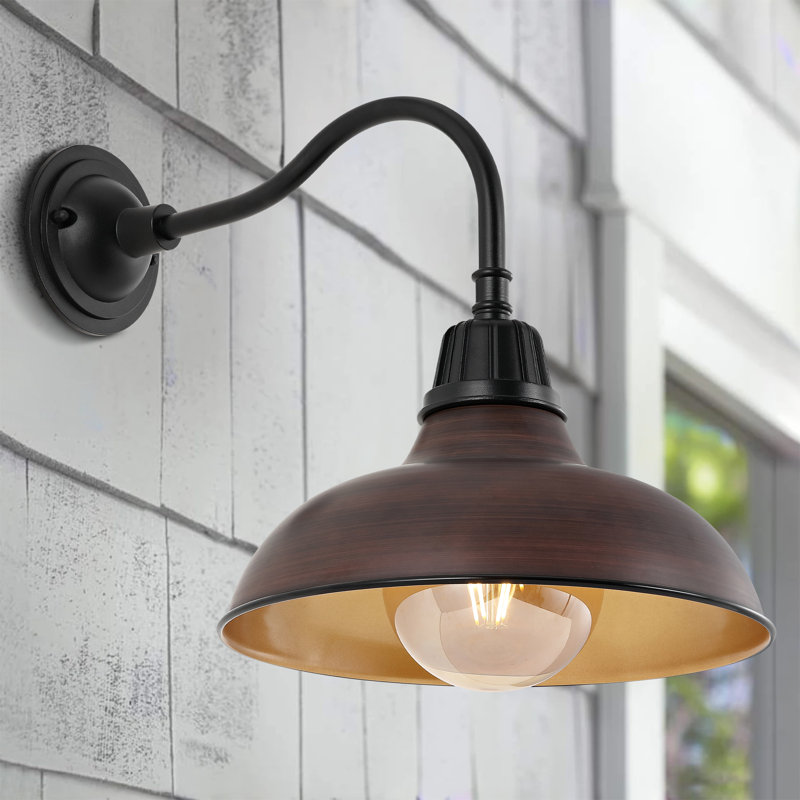 Manderfeld Iron Wall Light, Matte Silver Blue