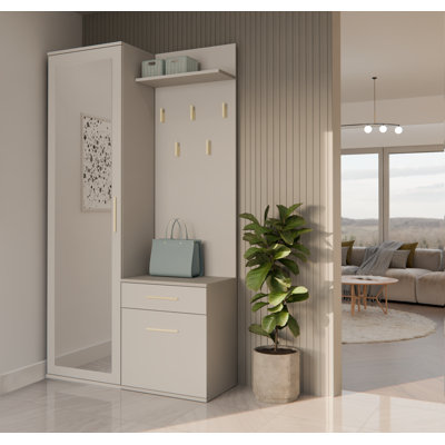 1 Door Laminate Wardrobe