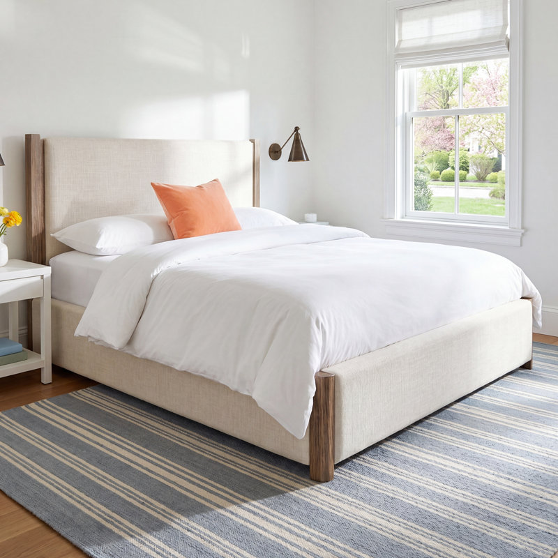 Baxley Upholstered Standard Bed, King