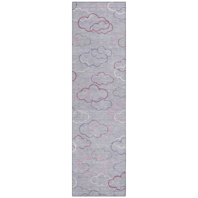 Machine Washable Indoor/Outdoor Chantille ACN2508 Kids Rug