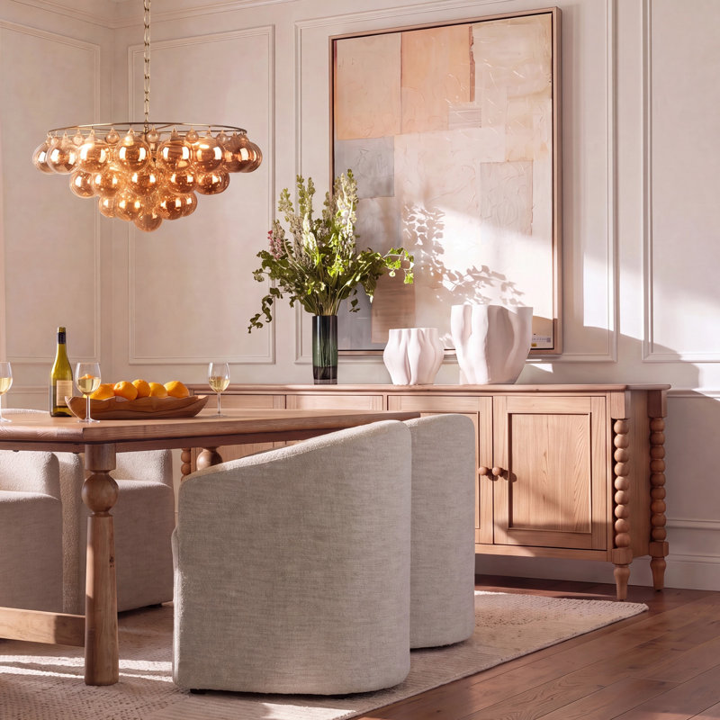 Marcellina Sideboard Whitewash, Whitewash