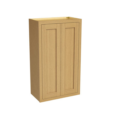 Armoire murale de cuisine standard l 24 po x H 42 po x P 13,5 po prête à assembler