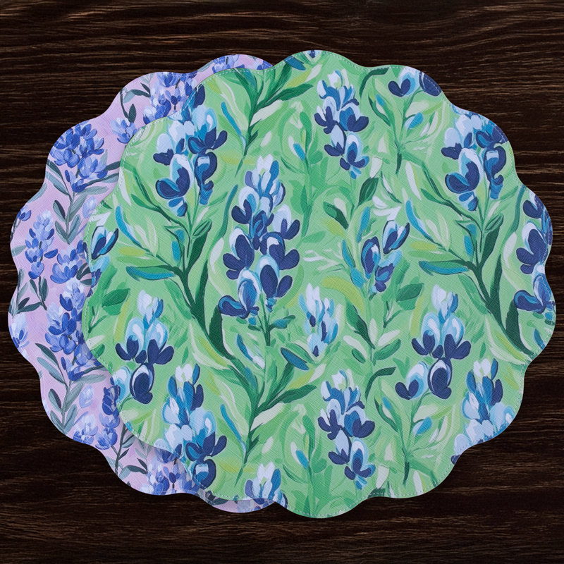 Vida Vinyl Round Placemats