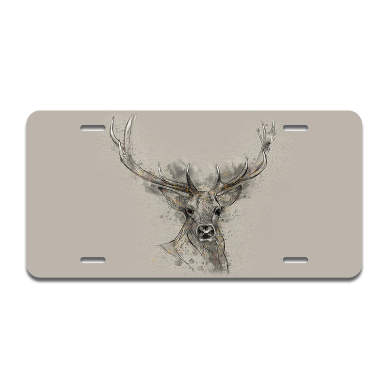 Cadre de plaque en aluminium Ink Buck