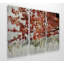Sakura on the Lake II - 3 pièces, reproduction d'art sur toile tendue-23818462