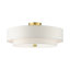 Plafonnier semi-encastré 5 lumières 22 po Flaire-789002555-775145387