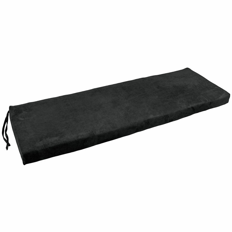 Coussin de banc, Noir