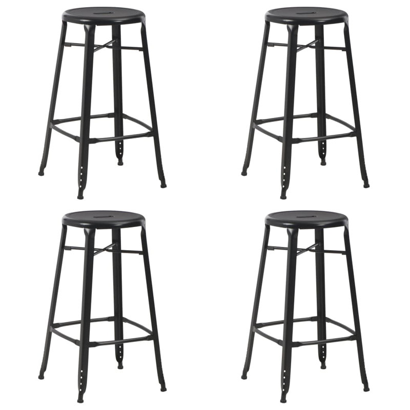 Holthaus Counter Stool with Metal Frame, 4