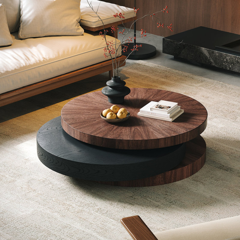 Table basse moderne de style rétro