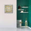 «Gold Tapisserie 2 Gold And White» par Albena Hristova, art mural sur toile-721479862