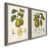 Toile avec cadre gris