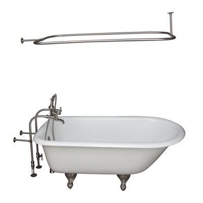 54'' x 30'' Soaking Cast Iron Bathtub