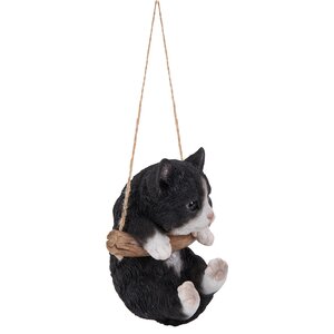 Hi-Line Gift Ltd. Hanging Kitten Statue & Reviews | Wayfair