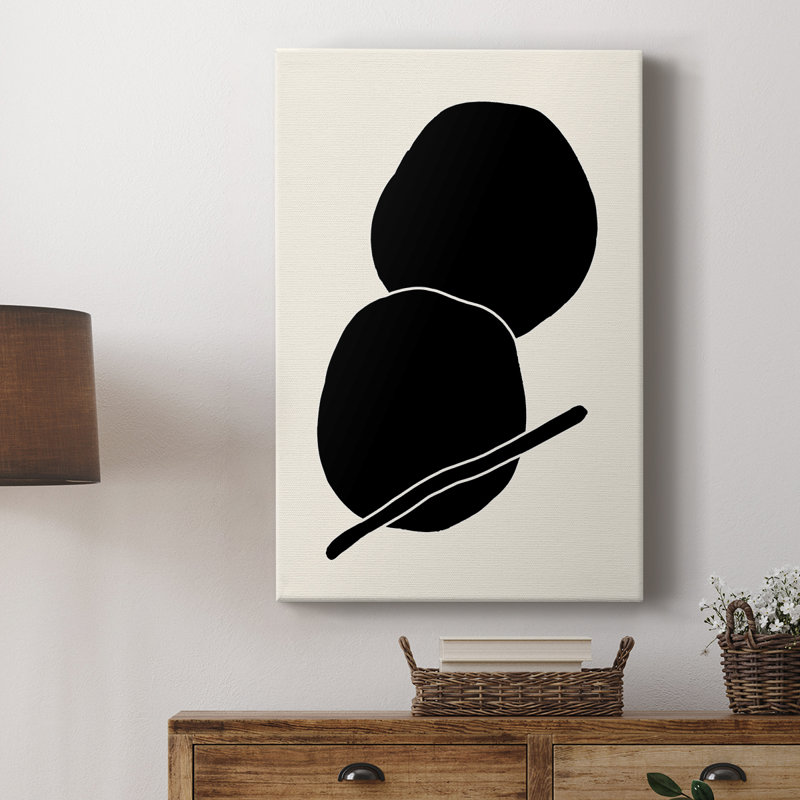 Sticks & Stones I V30, reproduction d'art encadrée sur mesure, H 36 po x l 24 po