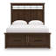 Grand lit avec panneau de rangement Taffenbrook-123192605-123192606
