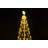 White LED Cone Tree with Collapsible Base Lighted Display-906481942-889281953