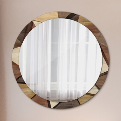Huldar Glass Flat Wall Mirror
