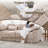 Segal 4 Piece 114" Oversized Modular  L Shape Soft Chenille Cloud Upholstered Compression sofa, No Assembly Required-2084431666