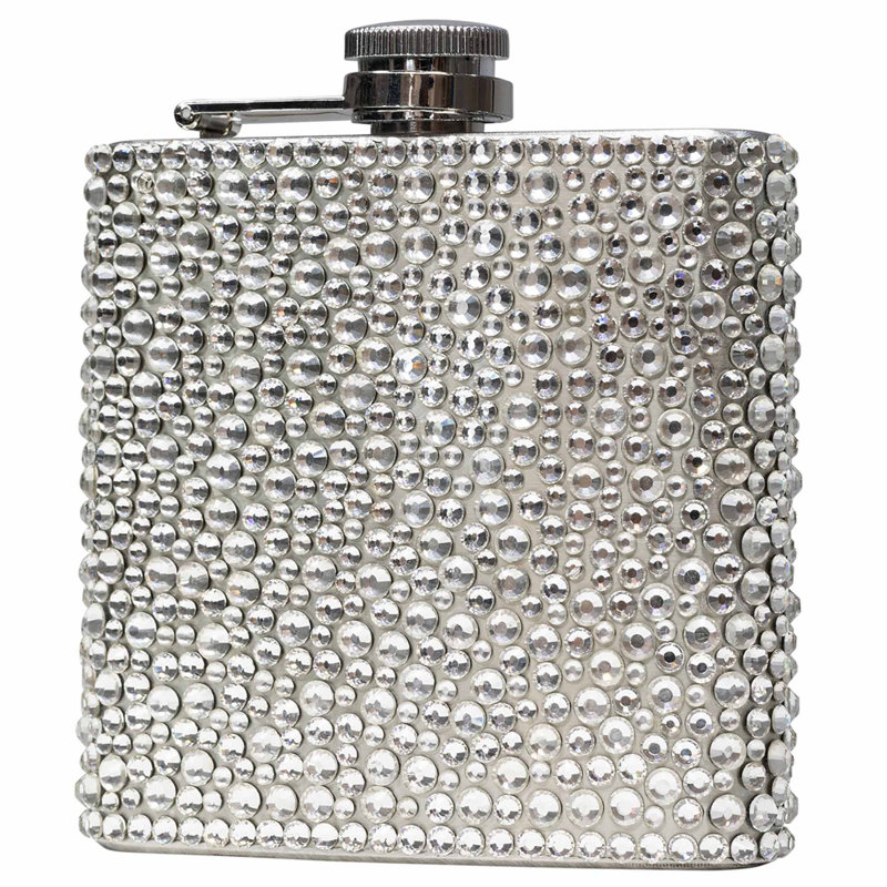 Rhinestone Flask