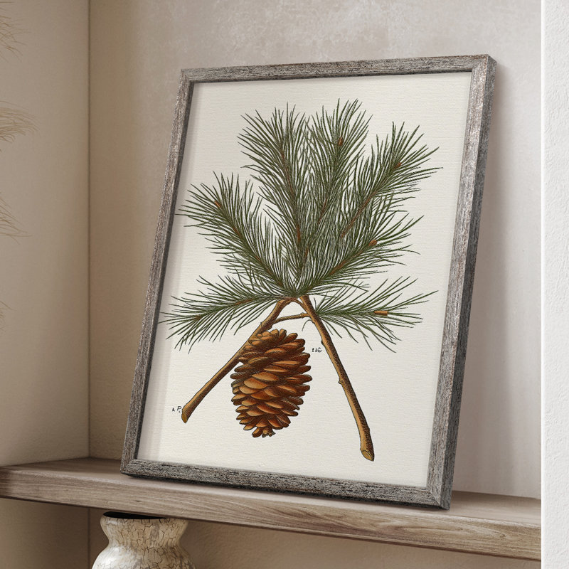 Art des Fêtes de Noël - série 2 - CCLxx, reproduction encadrée - bois massif, H 15 po x l 12 po