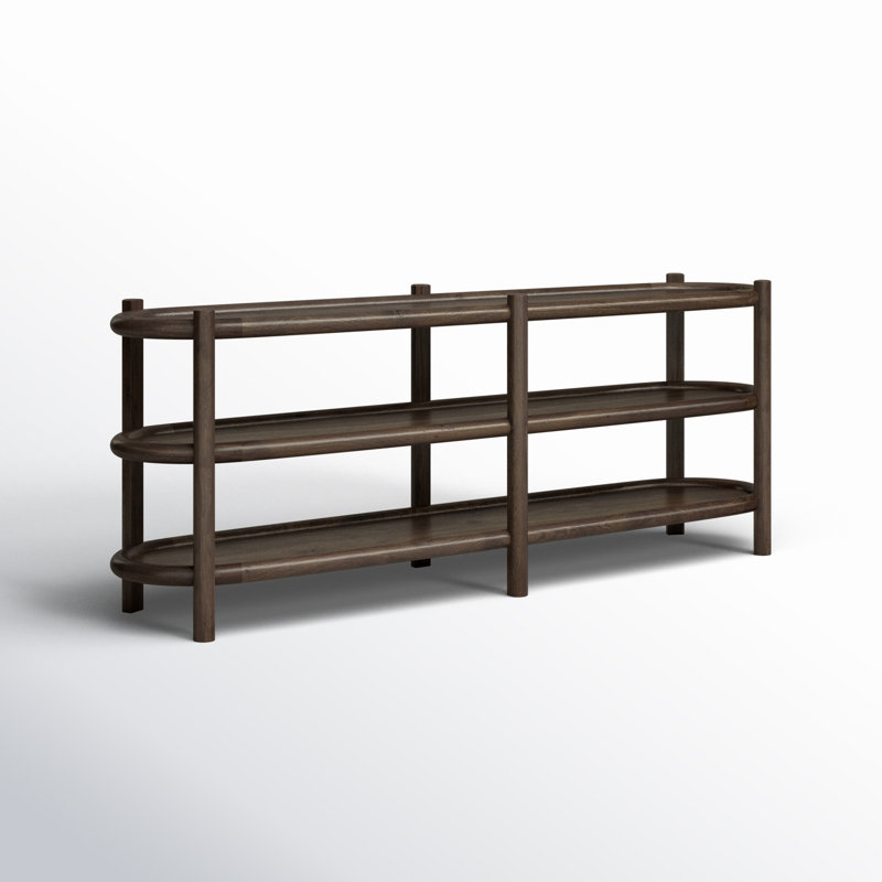 Carbry 80'' Solid Wood Console Table