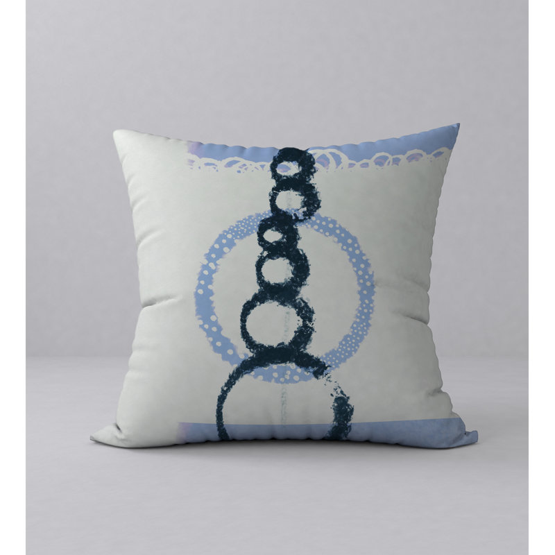 Reversible Throw Pillow, 18" x 18"