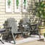 Solid Wood Fir Outdoor Bench