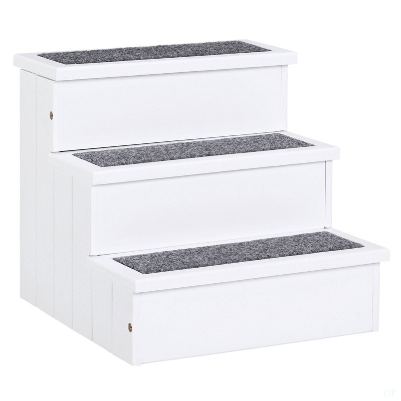 Rampe d'escalier pour animaux 3 pièces Pawhut