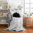 Sabrenna Paige Distressed Ivory Machine Washable Area Rugs-1703406065