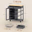 Wood Bar Cart