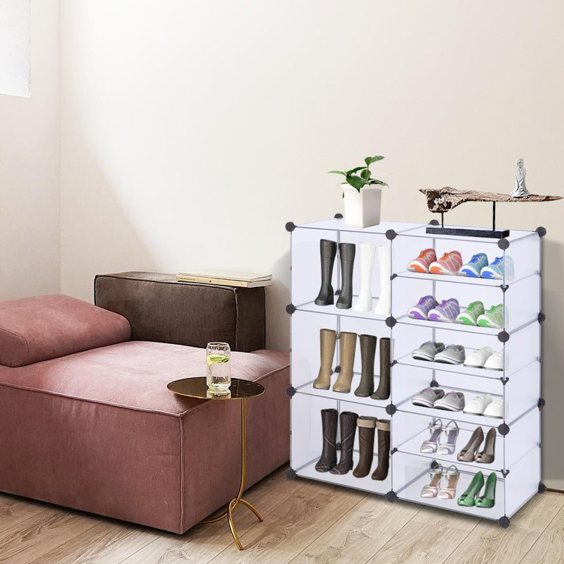 18 Pair Shoe Storage Cabinet