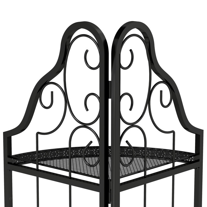 Étagère d'angle à 3 niveaux, étagère autoportante pour bibliothèque, petite étagère pour plante, salon, bureau à domicile, cuisine, petit espace