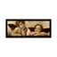The Two Angels by Raphael - Floater Frame Panoramic Painting on Canvas-947732197-947732196
