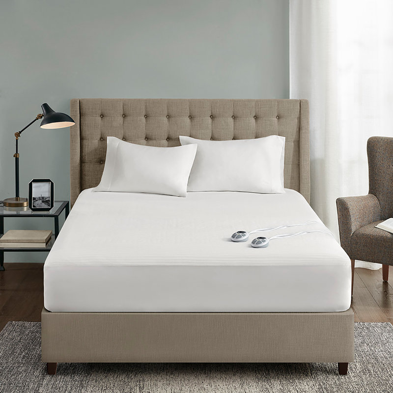 Protège-matelas imperméable blanc très chaud californien, Très grand californien