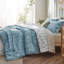 Ensemble d'édredon pour grand lit - édredon, ensembles d'édredon à motif floral mignon, 3 pièces, 1 édredon réversible doux à fleurs botaniques et 2 taies décoratives-103609070