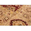 Tapis zone en laine beige/brune 8 pi 1 po x 9 pi 10 po one-of-the main-noué la 2010 chobi Lache