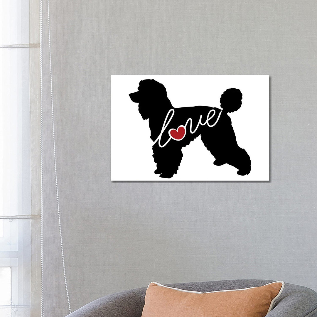 Standard Poodle by Traci Anderson - Gallery-Wrapped Canvas Giclée on Canvas