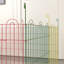 Pet Playpen Dog Puppy Pen Metal Crate Kennel with Door 60H x Φ156cm