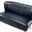 Euclid 47'' Modern Faux Leather Armless Loveseat with Channel Tufted Back-69469923