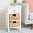Santa Cruz End Table with Storage-234765421