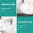 Bathroom Sink Wall Mount, 16x11 Inch Ceramic, White, Stain , Functional Ceramic Mount Sink, Installation Instructions Provided