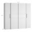 Koran 4 Door Manufactured Wood Wardrobe-1249151324